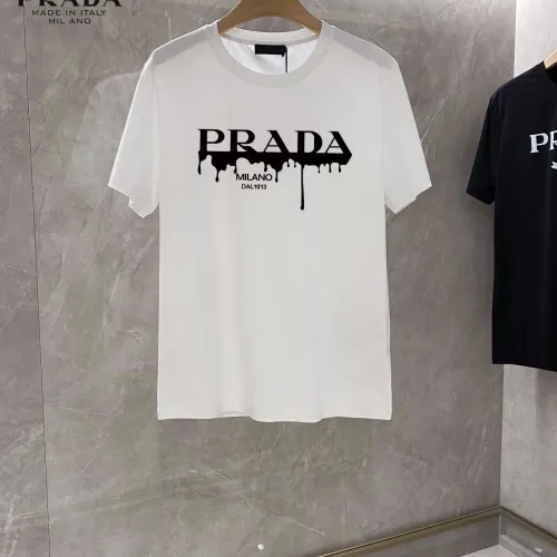 Wholesale Prada T-Shirts Short Sleeved For Unisex #1451849 $25.00 USD, Wholesale Quality Replica Prada T-Shirts