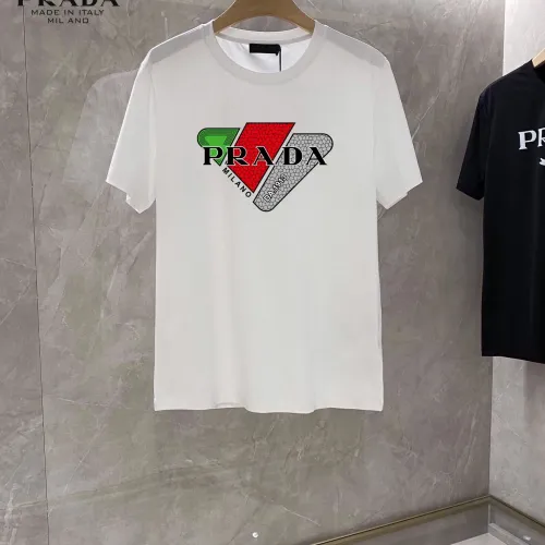 Wholesale Prada T-Shirts Short Sleeved For Unisex #1451853 $25.00 USD, Wholesale Quality Replica Prada T-Shirts