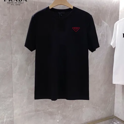 Wholesale Prada T-Shirts Short Sleeved For Unisex #1451856 $25.00 USD, Wholesale Quality Replica Prada T-Shirts