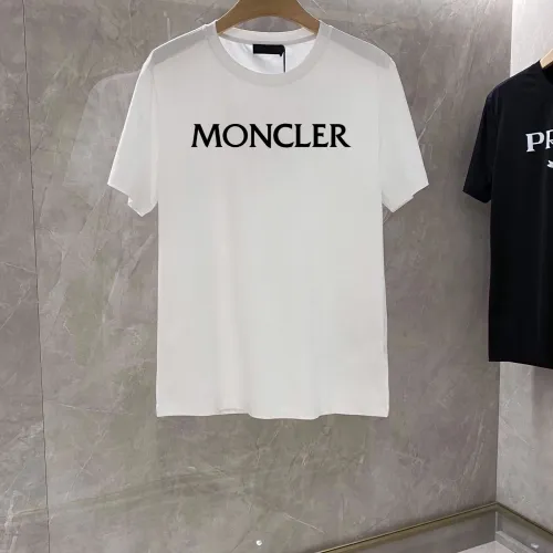 Wholesale Moncler T-Shirts Short Sleeved For Unisex #1451861 $25.00 USD, Wholesale Quality Replica Moncler T-Shirts