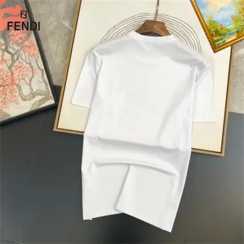 Replica Fendi T-Shirts Short Sleeved For Unisex #1451887 $25.00 USD for Wholesale