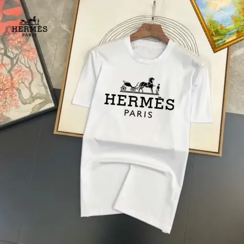 Wholesale Hermes T-Shirts Short Sleeved For Unisex #1451892 $25.00 USD, Wholesale Quality Replica Hermes T-Shirts