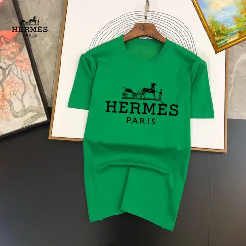 Wholesale Hermes T-Shirts Short Sleeved For Unisex #1451895 $25.00 USD, Wholesale Quality Replica Hermes T-Shirts