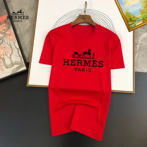 Wholesale Hermes T-Shirts Short Sleeved For Unisex #1451896 $25.00 USD, Wholesale Quality Replica Hermes T-Shirts