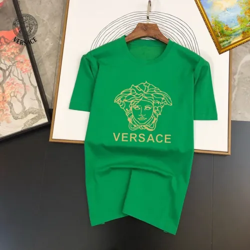 Wholesale Versace T-Shirts Short Sleeved For Unisex #1451903 $25.00 USD, Wholesale Quality Replica Versace T-Shirts