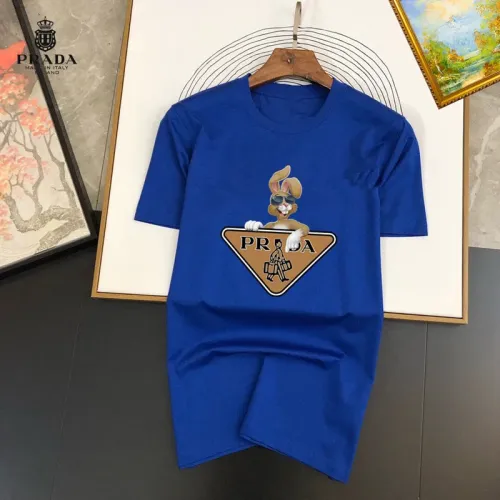 Wholesale Prada T-Shirts Short Sleeved For Unisex #1451909 $25.00 USD, Wholesale Quality Replica Prada T-Shirts