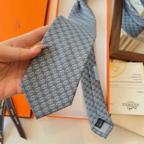 Replica Hermes Necktie #1451917 $34.00 USD for Wholesale