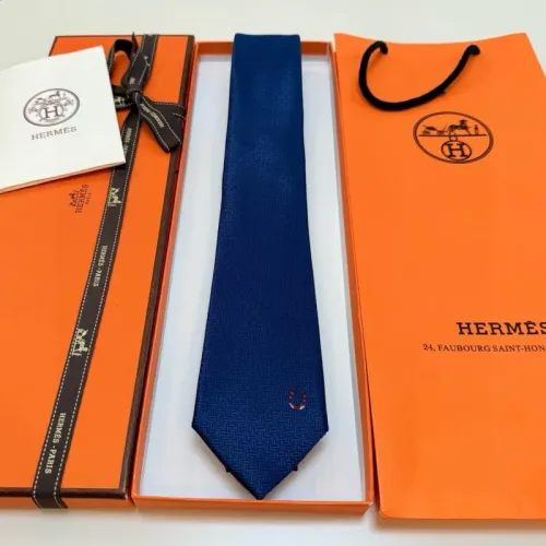Replica Hermes Necktie #1451918 $34.00 USD for Wholesale