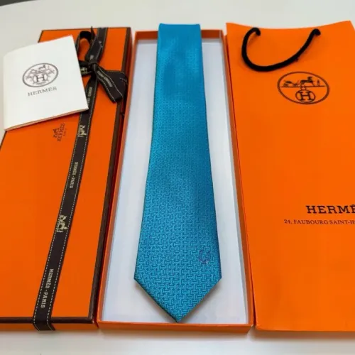 Replica Hermes Necktie #1451925 $34.00 USD for Wholesale