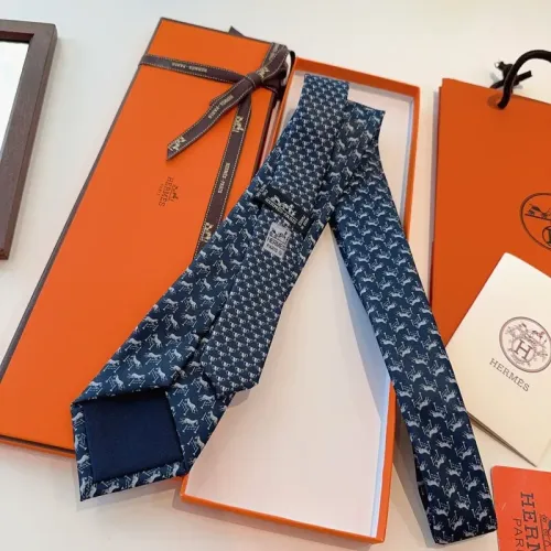 Replica Hermes Necktie #1451929 $34.00 USD for Wholesale