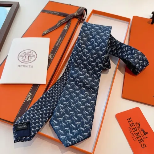 Replica Hermes Necktie #1451929 $34.00 USD for Wholesale