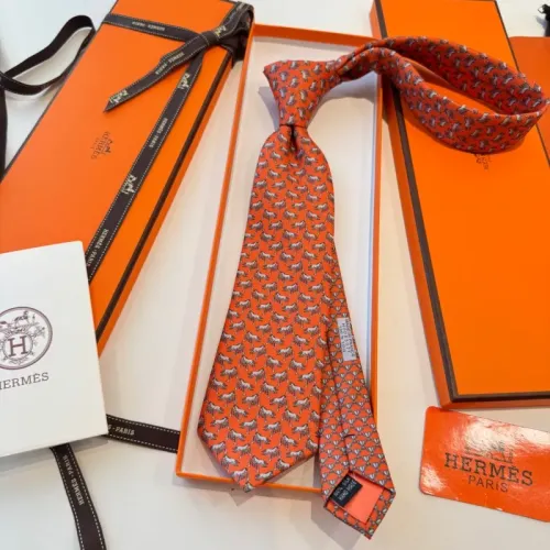Replica Hermes Necktie #1451934 $34.00 USD for Wholesale