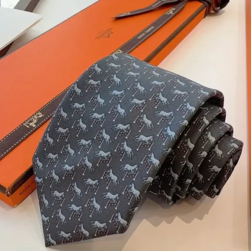 Wholesale Hermes Necktie #1451936 $34.00 USD, Wholesale Quality Replica Hermes Necktie