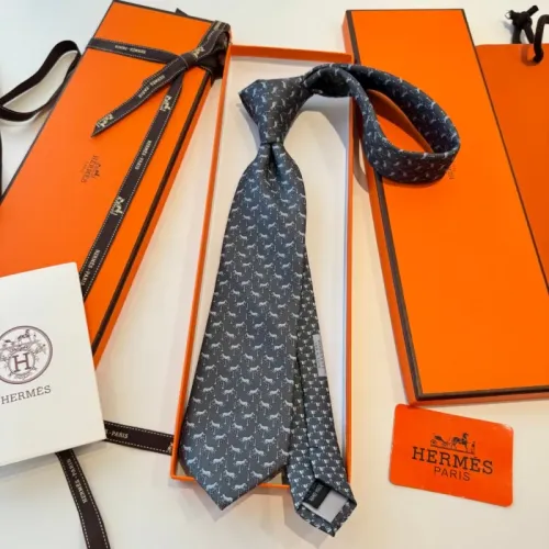 Replica Hermes Necktie #1451936 $34.00 USD for Wholesale