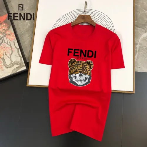 Wholesale Fendi T-Shirts Short Sleeved For Unisex #1451949 $25.00 USD, Wholesale Quality Replica Fendi T-Shirts