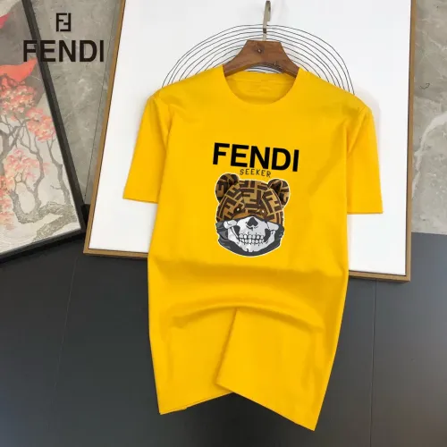Wholesale Fendi T-Shirts Short Sleeved For Unisex #1451950 $25.00 USD, Wholesale Quality Replica Fendi T-Shirts