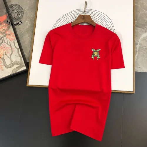 Wholesale Versace T-Shirts Short Sleeved For Unisex #1451955 $25.00 USD, Wholesale Quality Replica Versace T-Shirts