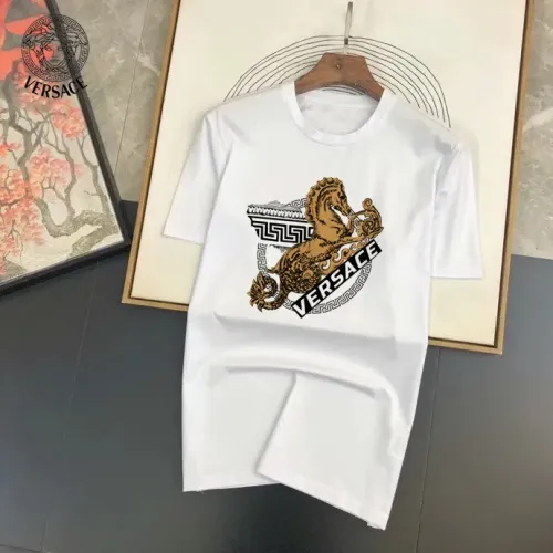 Wholesale Versace T-Shirts Short Sleeved For Unisex #1451957 $25.00 USD, Wholesale Quality Replica Versace T-Shirts