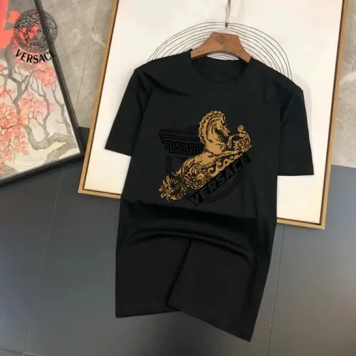 Wholesale Versace T-Shirts Short Sleeved For Unisex #1451958 $25.00 USD, Wholesale Quality Replica Versace T-Shirts