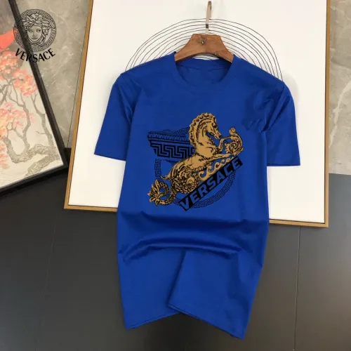 Wholesale Versace T-Shirts Short Sleeved For Unisex #1451959 $25.00 USD, Wholesale Quality Replica Versace T-Shirts