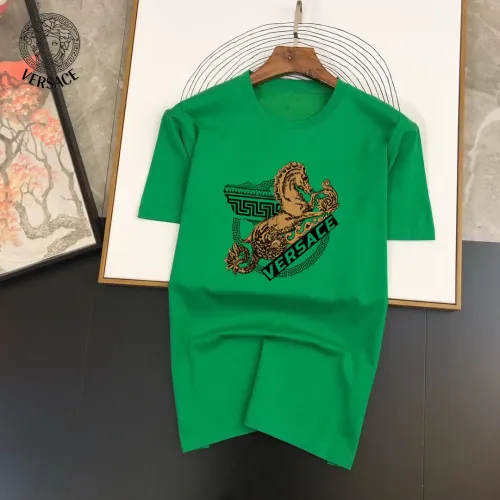 Wholesale Versace T-Shirts Short Sleeved For Unisex #1451960 $25.00 USD, Wholesale Quality Replica Versace T-Shirts
