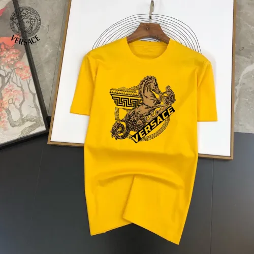 Wholesale Versace T-Shirts Short Sleeved For Unisex #1451961 $25.00 USD, Wholesale Quality Replica Versace T-Shirts