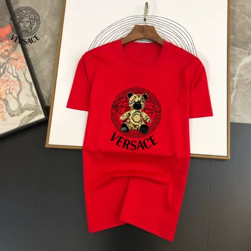 Wholesale Versace T-Shirts Short Sleeved For Unisex #1451979 $25.00 USD, Wholesale Quality Replica Versace T-Shirts