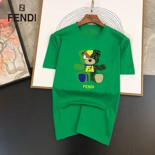 Wholesale Fendi T-Shirts Short Sleeved For Unisex #1452005 $25.00 USD, Wholesale Quality Replica Fendi T-Shirts