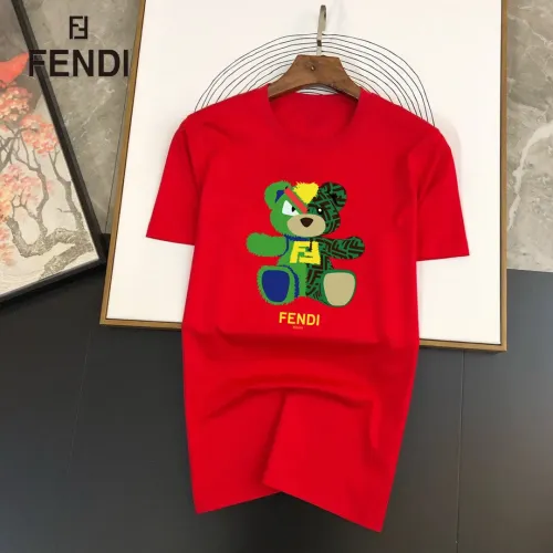 Wholesale Fendi T-Shirts Short Sleeved For Unisex #1452006 $25.00 USD, Wholesale Quality Replica Fendi T-Shirts