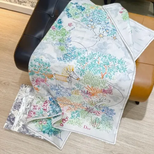 Replica Christian Dior Silk Square #1452008 $64.00 USD for Wholesale