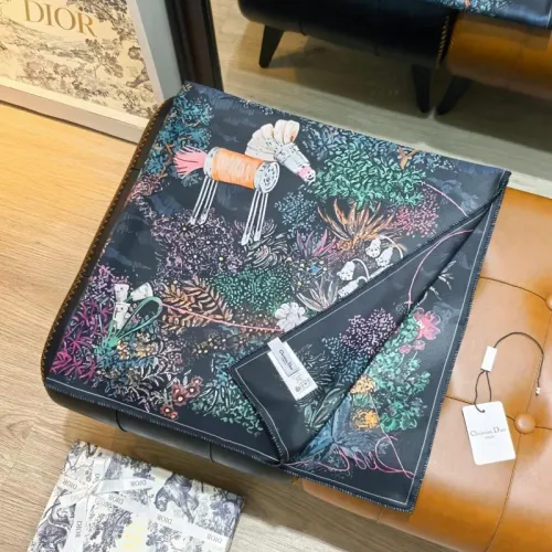 Replica Christian Dior Silk Square #1452009 $64.00 USD for Wholesale