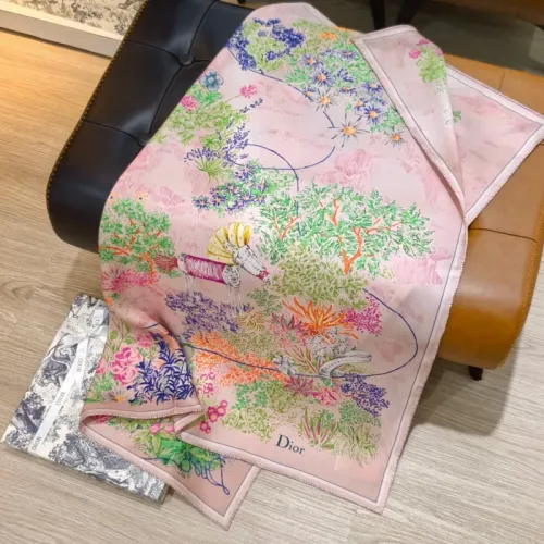Replica Christian Dior Silk Square #1452010 $64.00 USD for Wholesale