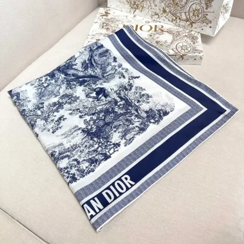Replica Christian Dior Silk Square #1452020 $76.00 USD for Wholesale