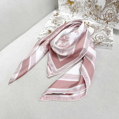 Replica Christian Dior Silk Square #1452021 $76.00 USD for Wholesale