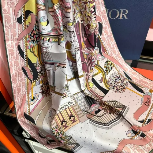 Replica Christian Dior Silk Square #1452025 $56.00 USD for Wholesale