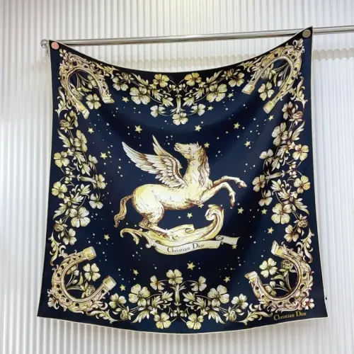 Wholesale Christian Dior Silk Square #1452027 $64.00 USD, Wholesale Quality Replica Christian Dior Scarf