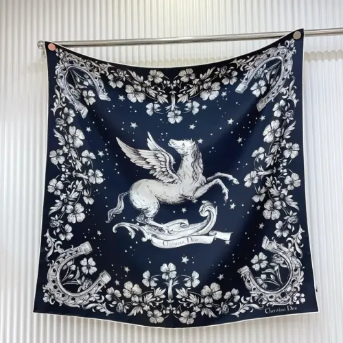 Wholesale Christian Dior Silk Square #1452028 $64.00 USD, Wholesale Quality Replica Christian Dior Scarf