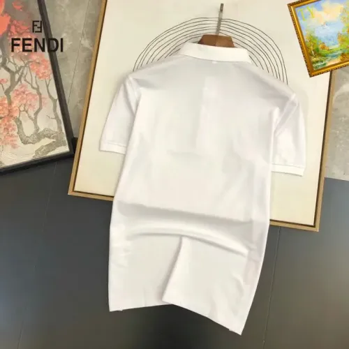 Replica Fendi T-Shirts Short Sleeved For Men #1452061 $29.00 USD for Wholesale