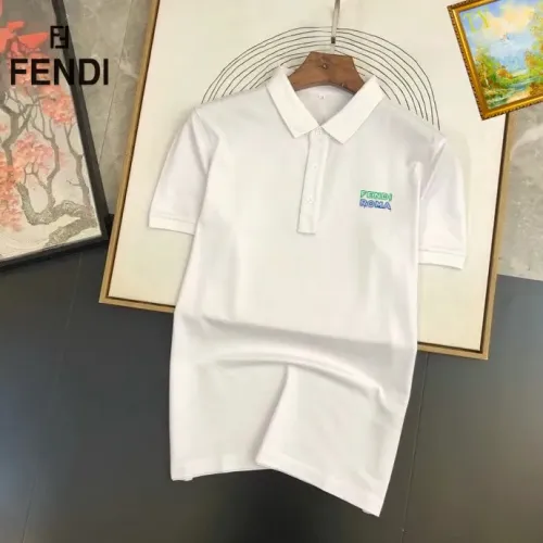 Wholesale Fendi T-Shirts Short Sleeved For Men #1452067 $29.00 USD, Wholesale Quality Replica Fendi T-Shirts