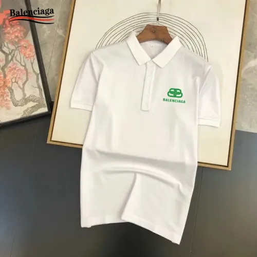 Wholesale Balenciaga T-Shirts Short Sleeved For Men #1452083 $29.00 USD, Wholesale Quality Replica Balenciaga T-Shirts