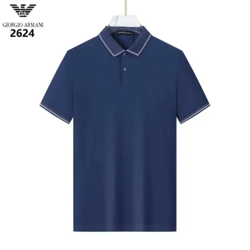 Wholesale Armani T-Shirts Short Sleeved For Men #1452107 $36.00 USD, Wholesale Quality Replica Armani T-Shirts