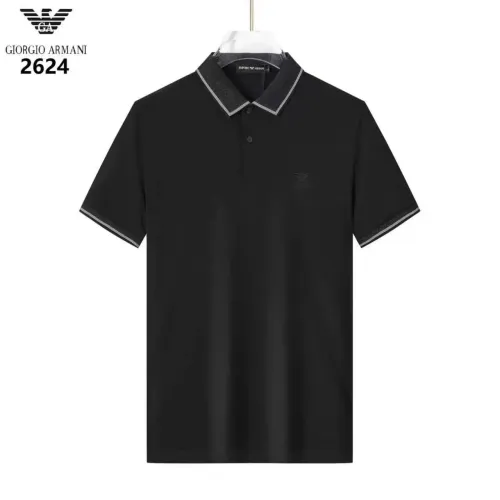 Wholesale Armani T-Shirts Short Sleeved For Men #1452109 $36.00 USD, Wholesale Quality Replica Armani T-Shirts