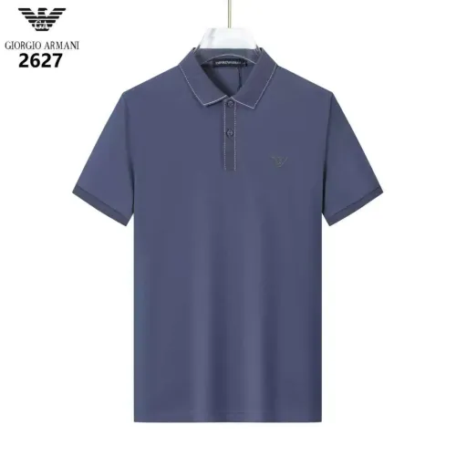 Wholesale Armani T-Shirts Short Sleeved For Men #1452117 $36.00 USD, Wholesale Quality Replica Armani T-Shirts
