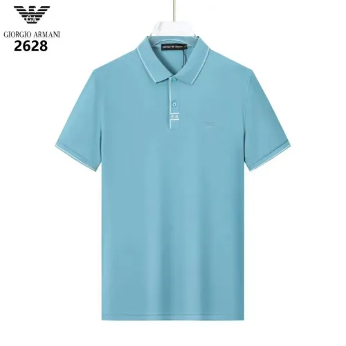 Wholesale Armani T-Shirts Short Sleeved For Men #1452120 $36.00 USD, Wholesale Quality Replica Armani T-Shirts