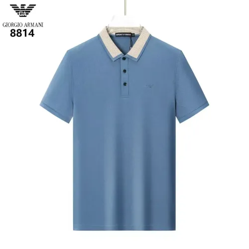 Wholesale Armani T-Shirts Short Sleeved For Men #1452143 $36.00 USD, Wholesale Quality Replica Armani T-Shirts