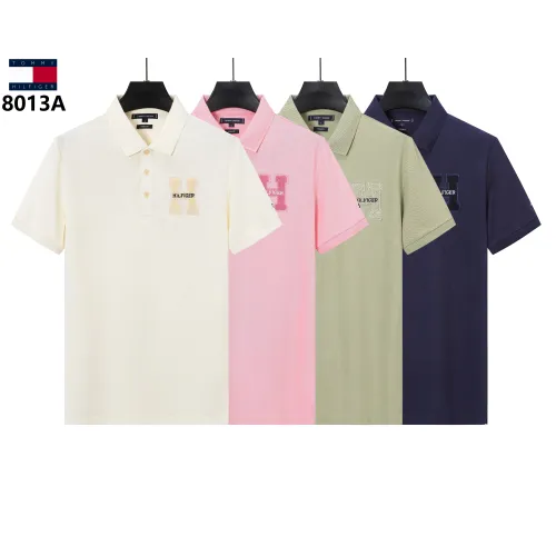 Replica Tommy Hilfiger TH T-Shirts Short Sleeved For Men #1452159 $38.00 USD for Wholesale