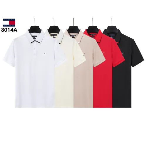 Replica Tommy Hilfiger TH T-Shirts Short Sleeved For Men #1452169 $38.00 USD for Wholesale