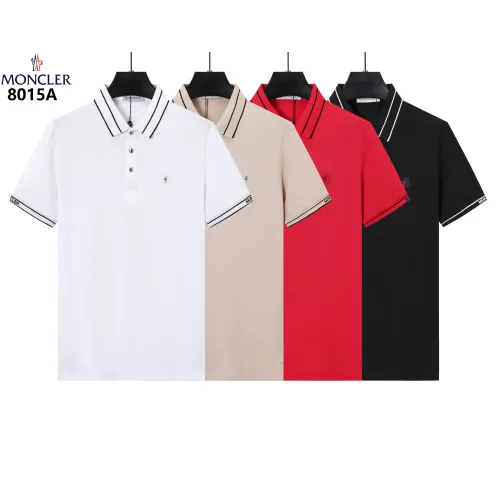 Replica Moncler T-Shirts Short Sleeved For Men #1452174 $38.00 USD for Wholesale