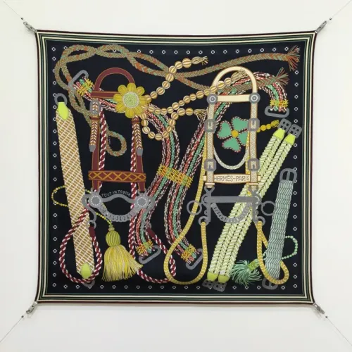 Wholesale Hermes Silk Square #1452177 $64.00 USD, Wholesale Quality Replica Hermes Scarf