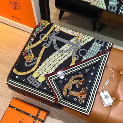 Replica Hermes Silk Square #1452177 $64.00 USD for Wholesale